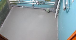 Наливной пол в туалете Чебаркуль, цена от 871 руб.